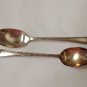 Table Spoon 2 Wm Rogers & Son Exquisite Silverplate Flatware Silverware Utensil