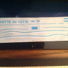 Vintage 1960 Vette Corvette Car Model Kit Decals MPC Cragar Michigan Blue White Vintage 1960 Vette Corvette Car Model Kit Decals MPC Cragar Michigan Blue White