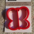 New True Red Butterfly Shaped Crust Pancake Sandwich Cutter Kitchen Utensil New True Red Butterfly Shaped Crust Pancake Sandwich Cutter Kitchen Utensil