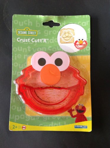 Sesame Street Elmo Sandwich Crust Cutter Cutt'r BPA Free Kids