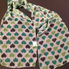 Brand New Unisex St. Patrick's Day White Green Irish Heart Hearts Neck Scarf Brand New Unisex St. Patrick's Day White Green Irish Heart Hearts Neck Scarf