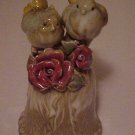 New Porcelain Lovebirds Birds & Flowers Collector Hand Bell Home Decor Free Ship New Porcelain Lovebirds Birds & Flowers Collector Hand Bell Home Decor Free Ship