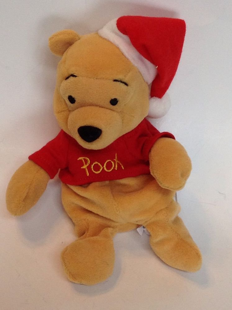 Plush Beanie Disney Store Winnie the Pooh 8