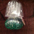 Miniature Oil Lantern Lamp Light Farms Plastic Green Beads Shade Petite X-mas Miniature Oil Lantern Lamp Light Farms Plastic Green Beads Shade Petite X-mas