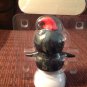 New Solar Sun Powered Chubby Penguin Christmas Dances Sunlight & Wiggles Head