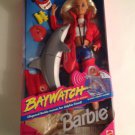NRFB Baywatch Barbie & Dolphin 1994 Mattel Doll Lifeguard TV Show Beach Frisbee