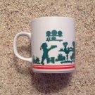 Coffee Tea Mug Avon Green Mrs Claus Cooking Santa Santa's Elves 1984 Christmas Coffee Tea Mug Avon Green Mrs Claus Cooking Santa Santa's Elves 1984 Christmas