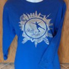 Skate Around The World Youth L Blue Shirt Skate Around The World Youth L Blue Shirt