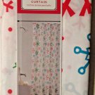 Christmas Snowflake Shower Curtain Cloth 70" x 72" New in Package Christmas Snowflake Shower Curtain Cloth 70" x 72" New in Package