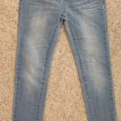 Blue Asphalt Womens Jeans Size 0 25x28” Stretch Low Rise Skinny Blue Preowned
