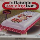 Inflatable Cold Food Serving Party Bar Inflate and Fill With Ice New in Box