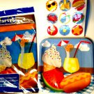 Paper Plates Napkins Vinyl Tablecloth Party Set Watermelon Hot Dog BBQ Food Paper Plates Napkins Vinyl Tablecloth Party Set Watermelon Hot Dog BBQ Food