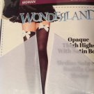 Ladies Thigh High Stockings Black White Satin Bow One Size Sexy Ladies Thigh High Stockings Black White Satin Bow One Size Sexy