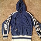 In Play Hibbing MN Hooded Sweatshirt Wind Shirt Unisex Size Small Navy Blue In Play Hibbing MN Hooded Sweatshirt Wind Shirt Unisex Size Small Navy Blue