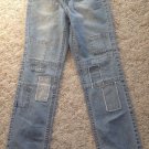 Justice Premium Blue Denim Jeans Girls Size 12 Super Low Straight Leg 5 Pocket Justice Premium Blue Denim Jeans Girls Size 12 Super Low Straight Leg 5 Pocket