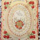 Vintage Valentine Card To The One I Love 1950s Signed Vintage Valentine Card To The One I Love 1950s Signed