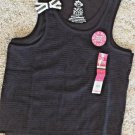 Girls Black Sleeveless Tank Top Garanimals 365 Kids Size 7