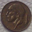 1953 Belgium 50 Centimes Collectible Vintage 1953 Belgium 50 Centimes Collectible Vintage