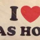 I Love Texas Holdem Car Bumper Refrigerator Magnet 9"x3" Vinyl New