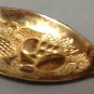 Silverplate Salad Serving Set Spoon Fork Harvest Fruit Leaves Grapes Vintage