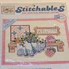 Counted Cross Stitch Kit 1992 Welcome Wall Plaque 10" x 8" New Stitchables Counted Cross Stitch Kit 1992 Welcome Wall Plaque 10" x 8" New Stitchables