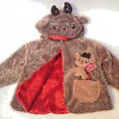 Baby Gund Plush Brown Christmas Reindeer Infant Jacket & Rattle 3-12 Month