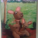 Vogart Crochet Creatures Kit Kangaroo & Pup New in Box #3106 Vogart Crochet Creatures Kit Kangaroo & Pup New in Box #3106
