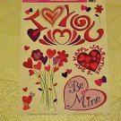 Static Window Clings Valentines Day I Love You Hearts New
