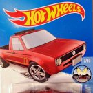 Hot Wheels 2016 Volkswagen Caddy Marroon Mattel Showroom 113 Diecast Van