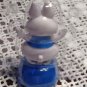 Solar Easter Bunny Figurine Sun Powered Blue Vest Moves in Sunlight