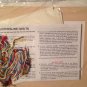 Creative Circle Counted Embroidery Kit Wall Hanging #1689 Clothesline Quilts