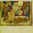 Tapestry Wall Hanging Christmas Santa Claus Checking His Naughty List Tapestry Wall Hanging Christmas Santa Claus Checking His Naughty List