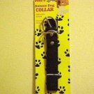Dukes Black Nylon Medium Breeds Dog Collar Made in USA Adjustable New Dukes Black Nylon Medium Breeds Dog Collar Made in USA Adjustable New