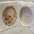 Porcelain Baby Photo Frame Prayer Religious By Roman New in Box Porcelain Baby Photo Frame Prayer Religious By Roman New in Box