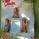 Fairy Garden Miniature Figurine Set of 3 Faries Dollhouse New
