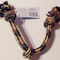 Dog Pull Toy 15" Long Knotted Rope Camouflage Color New Medium Size Pets