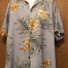 Island Republic Mens Size Lsrge Tropical Blue Floral Pattern Camp Shirt Island Republic Mens Size Lsrge Tropical Blue Floral Pattern Camp Shirt