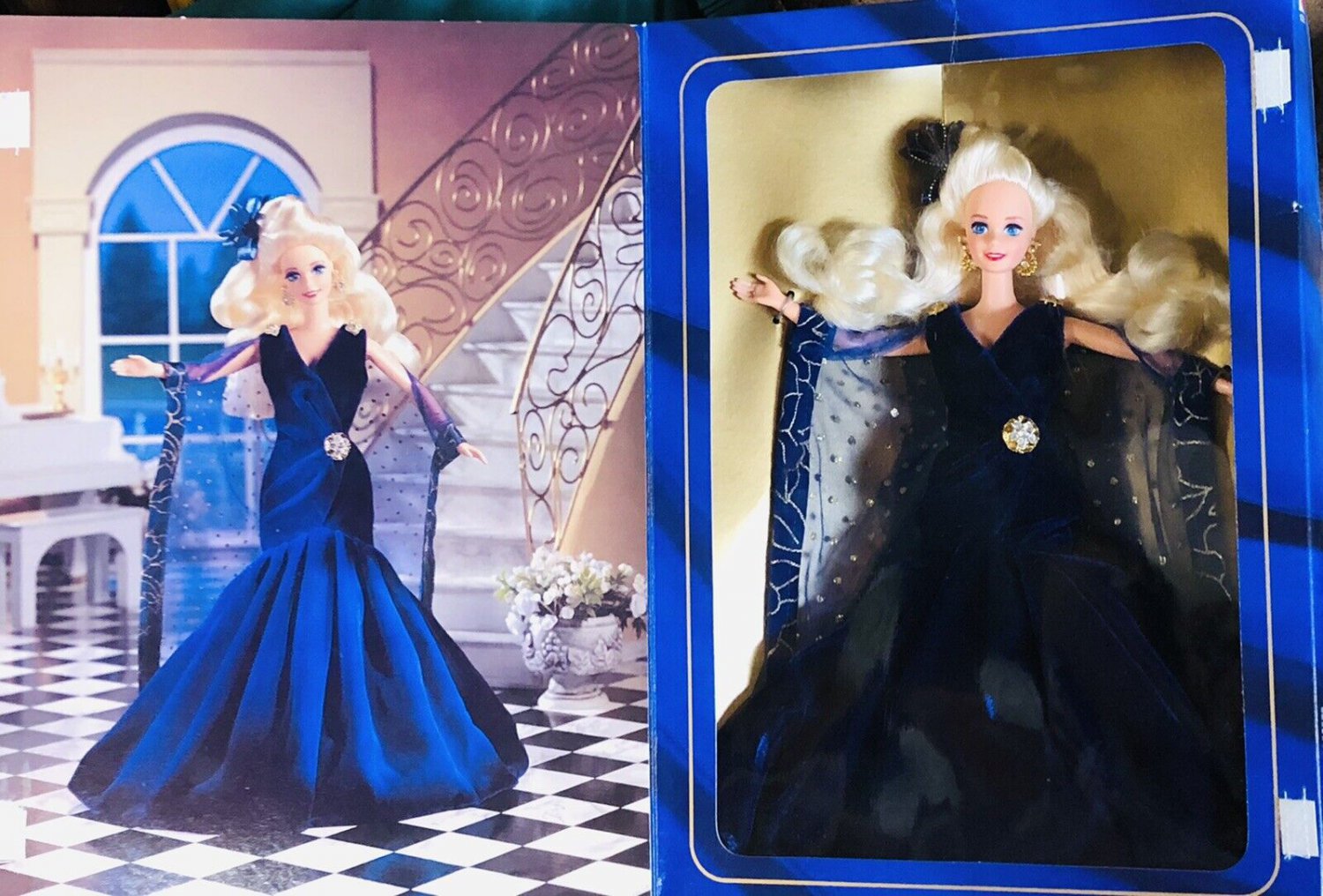 Barbie Sapphire Dream - Poupée Collection Society Style 1995 - Édition Limitée NRFB