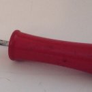 Melon Baller Scoop Red Wood Handle 5.5" Vintage Kitchen Utensil