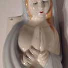 Head Vase Madonna Virgin Mary Blue Veil Japan Porcelain Planter Pot Vintage 7" Head Vase Madonna Virgin Mary Blue Veil Japan Porcelain Planter Pot Vintage 7"