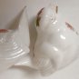Bone China Bird Salt & Pepper Shakers Floral Butterfly Vintage