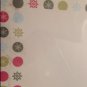 Computer Print Paper Christmas Snowflake Border 8.5x11 New Package 25 Sheets