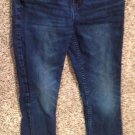 Cat and Jack Girls Size 10 Skinny Blue Jeans Mid Rise