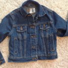 Levi Strauss Girls Size 5 Medium Blue Denim Jacket Snap Front Levi Strauss Girls Size 5 Medium Blue Denim Jacket Snap Front