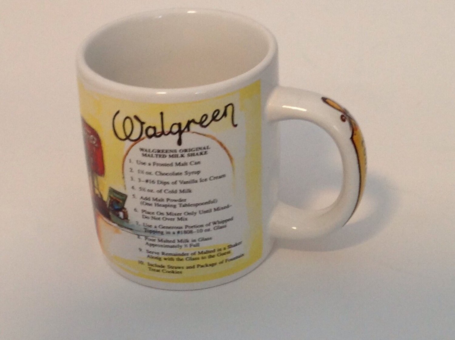 Walgreens Coffee Mug 1940s Soda Fountain Commemorative 19012002