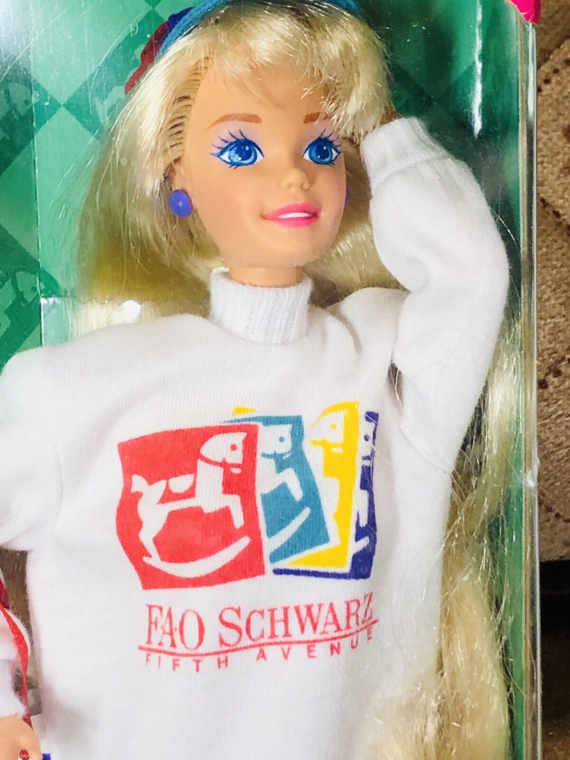 Mattel FAO Schwarz Shopping Spree Barbie Doll 1994 NRFB #12749 NRFB Vintage