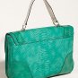 NWT Guess Cool Classic jade large Flap Satchel
