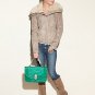 NWT Guess Cool Classic jade large Flap Satchel