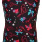 TALENT TALE GIRLS DANCE/ GYMNASTIC PRINTED TANK LEOTARD XS(4/5)