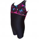 TALENT TALE GIRLS DANCE PRINTED EMPIRE WAIST BIKETARD XXS(2/3)